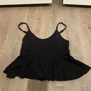 Forever 21 black crop top